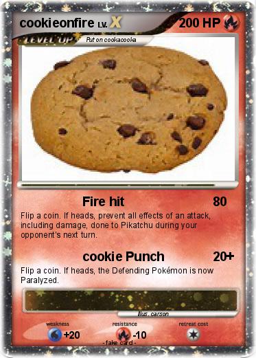 Pokemon cookieonfire