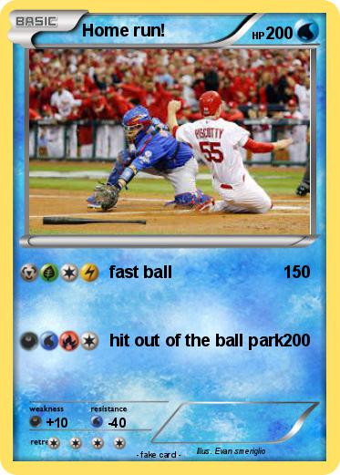 Pokemon Home run!
