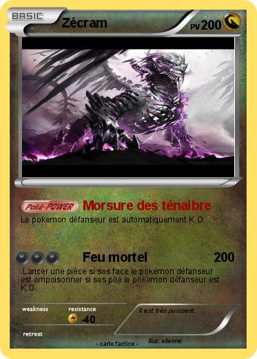Pokemon Zécram