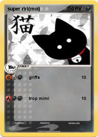 Pokemon super riri(moi)     