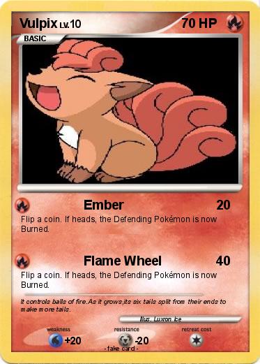 Pokemon Vulpix