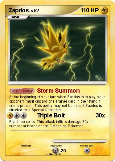 Pokemon Zapdos