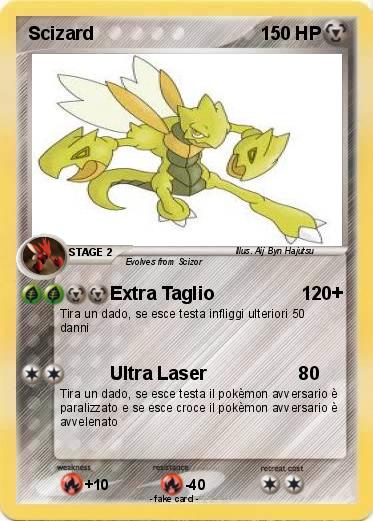 Pokemon Scizard