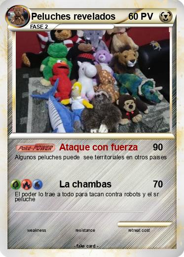 Pokemon Peluches revelados