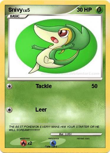 Pokemon Snivy