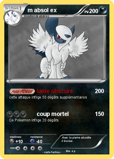Pokemon m absol ex