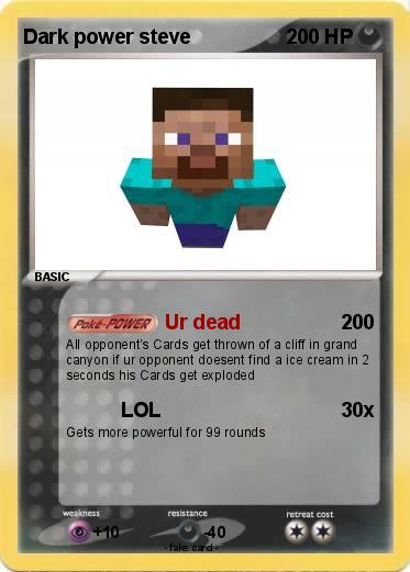 Pokemon Dark power steve