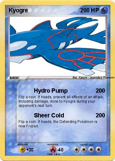 Pokemon Kyogre
