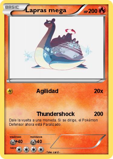 Pokemon Lapras mega