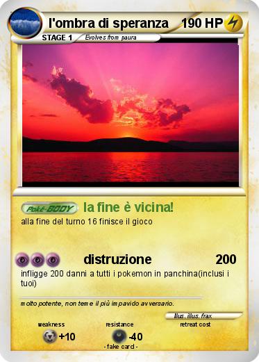Pokemon l'ombra di speranza