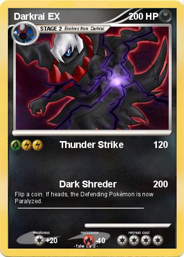 Pokemon Darkrai EX