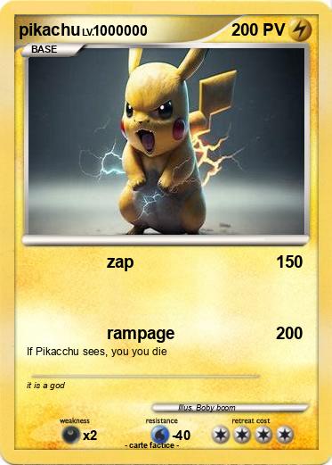 Pokemon pikachu