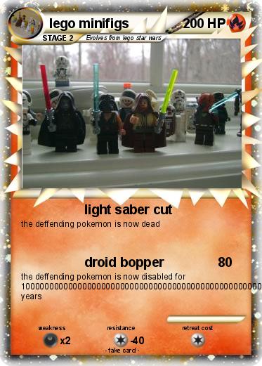 Pokemon lego minifigs