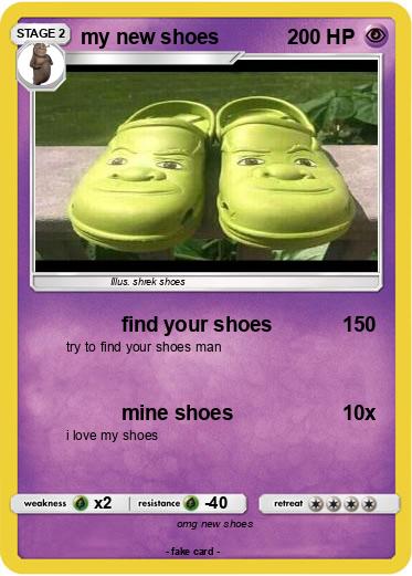 Pokemon my new shoes