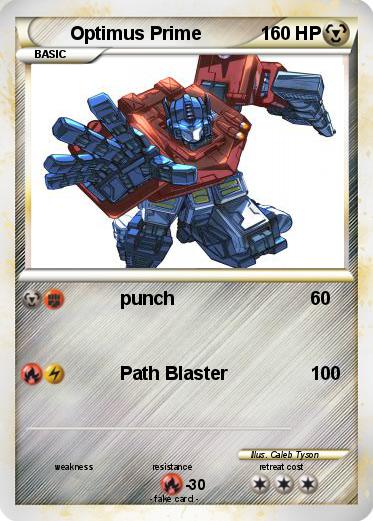Pokemon Optimus Prime