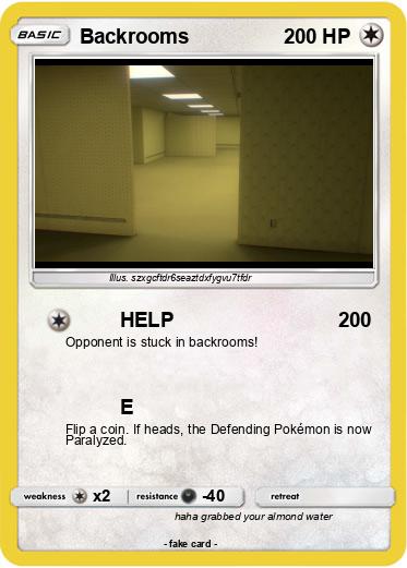 Pokemon Backrooms