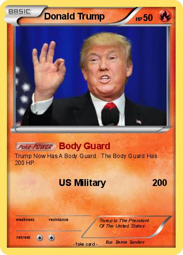 Pokemon Donald Trump