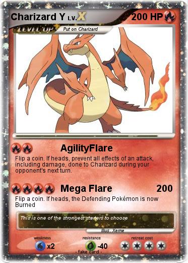 Pokemon Charizard Y