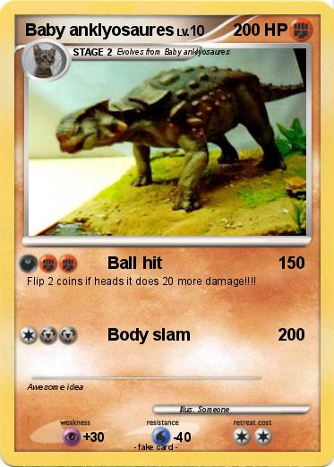 Pokemon Baby anklyosaures