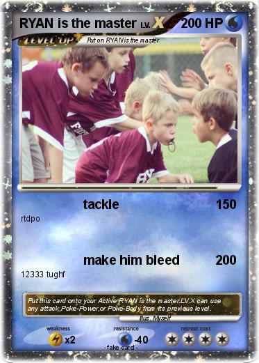 Pokemon RYAN is the master