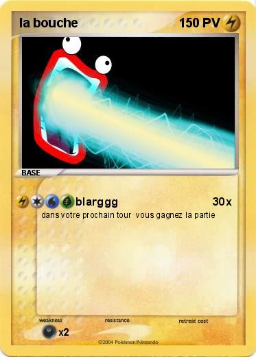 Pokemon la bouche