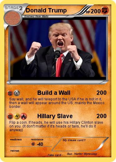 Pokemon Donald Trump