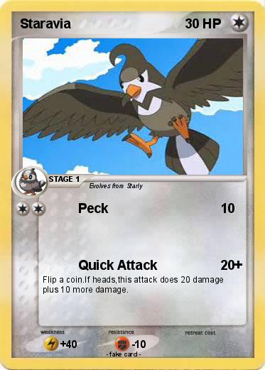 Pokemon Staravia