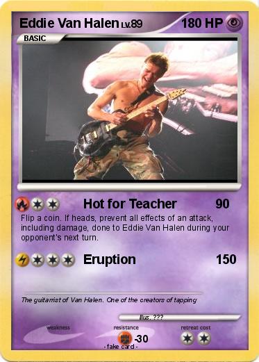 Pokemon Eddie Van Halen