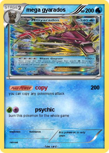 Pokemon mega gyarados