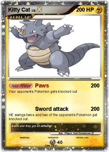 Pokemon Kitty Cat