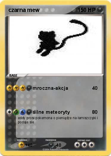 Pokemon czarna mew