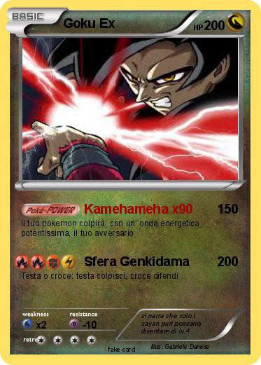 Pokemon Goku Ex