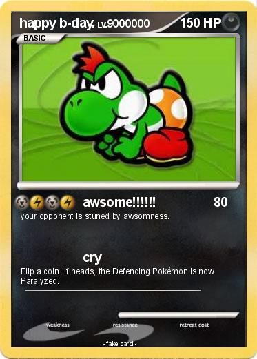 Pokemon happy b-day.