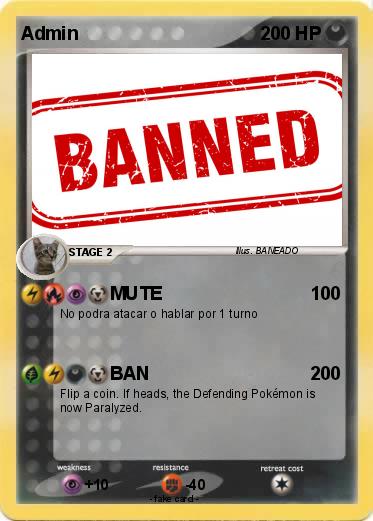 Pokemon Admin