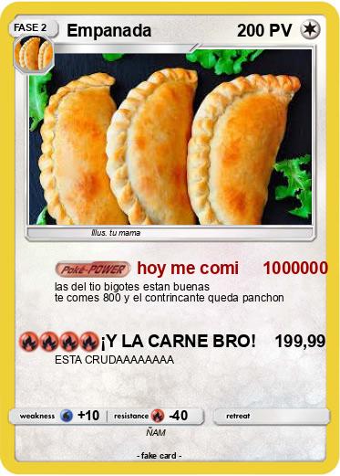 Pokemon Empanada