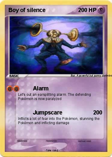 Pokemon Boy of silence