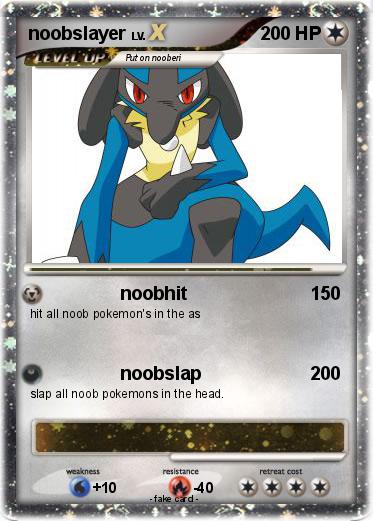 Pokemon noobslayer