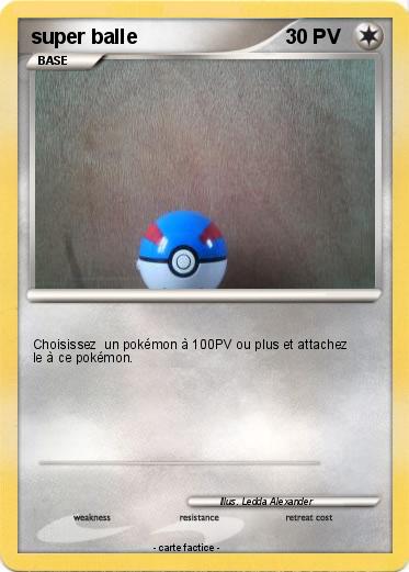Pokemon super balle