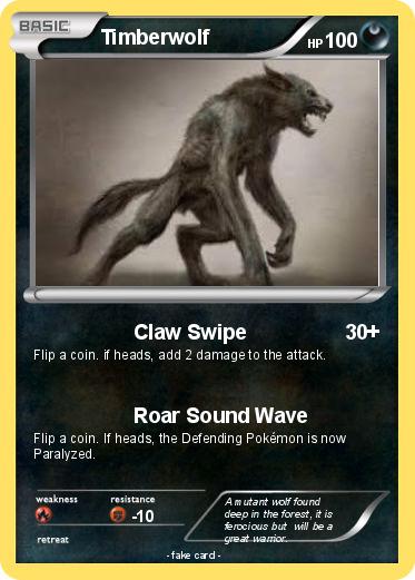 Pokemon Timberwolf