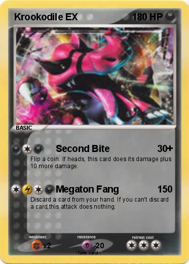 Pokemon Krookodile EX