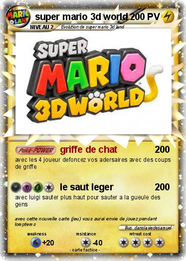 Pokemon super mario 3d world