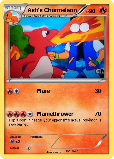 Pokemon Ash's Charmeleon