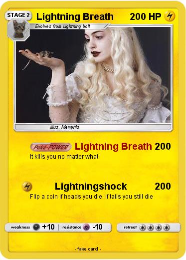 Pokemon Lightning Breath