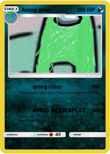 Pokemon Amog geen