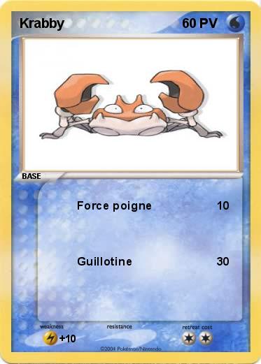Pokemon Krabby