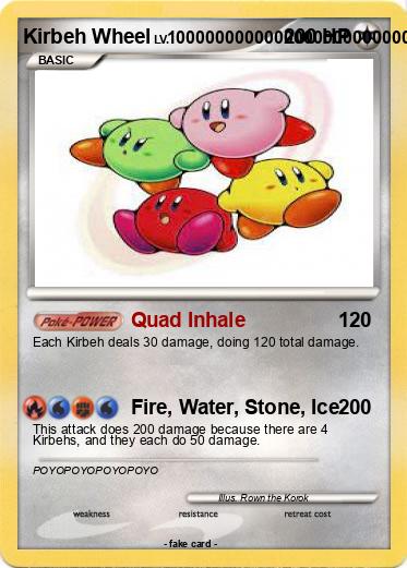 Pokemon Kirbeh Wheel
