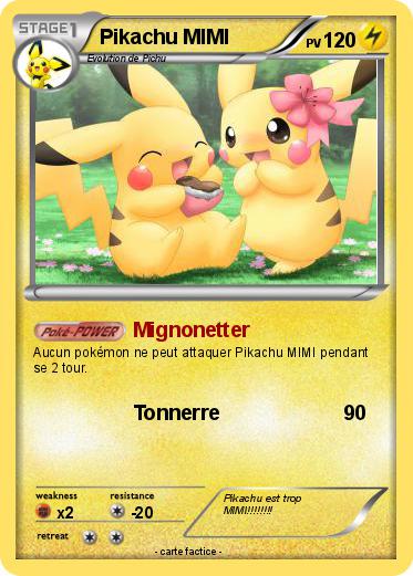 Pokemon Pikachu MIMI