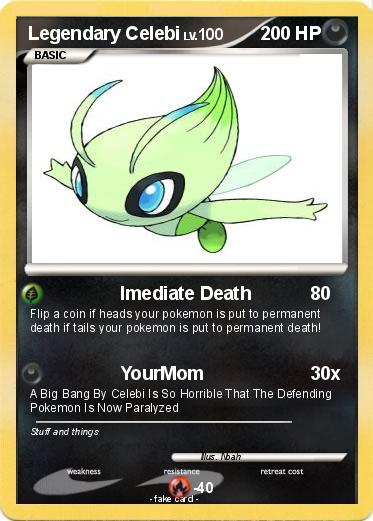 Pokemon Legendary Celebi