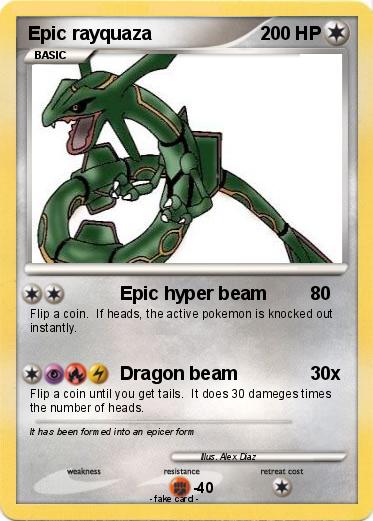 Pokemon Epic rayquaza