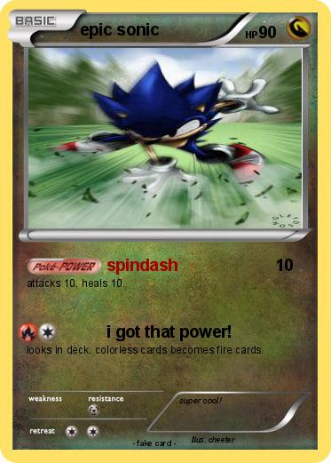 Pokemon epic sonic